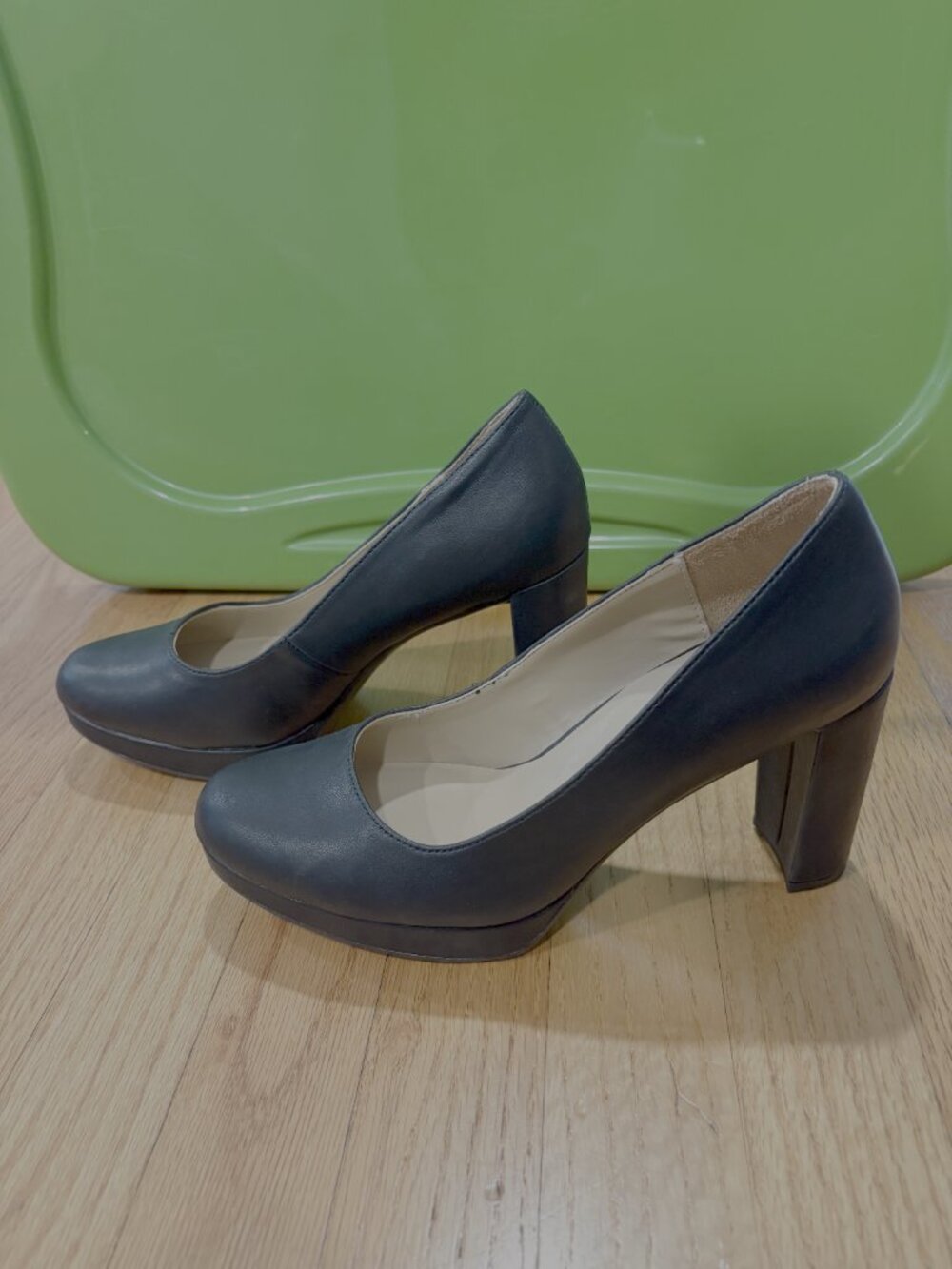 Naturalizer Women’s Berlin Platform Chunky Heel Pumps